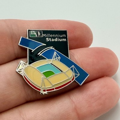 Millennium Stadium Opening Lapel Pin Cardiff Wales Rugby Football Hok Venue