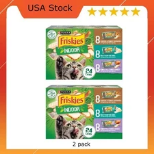 Purina Friskies Variety Pack, Wet Cat Food, 2 pack