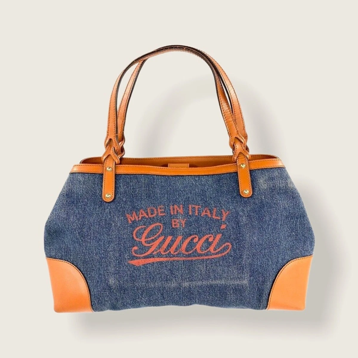 Gucci Denim Exterior Tote Bags & Handbags for Women for sale | eBay