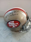 New ListingJoe Montana Autographed San Francisco 49ers FS Game Model Helmet - Beckett COA