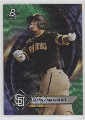 2022 Bowman Platinum Emerald Ice Foilboard 261/299 Manny Machado #45 1u6