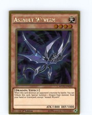 Yu-Gi-Oh TCG Assault Wyvern MVP1-EN003 1st Edition Gold Rare Card NM