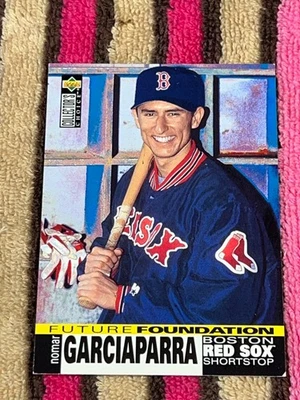 1995 UD COLLECTOR'S CHOICE RC #29 NOMAR GARCIAPARRA RED SOX EXMT ROOKIE CARD! - Photo 1/2