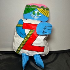 Vintage 71 Letter People Z Mr. Zipping Zippers Inflatable Arista Corp