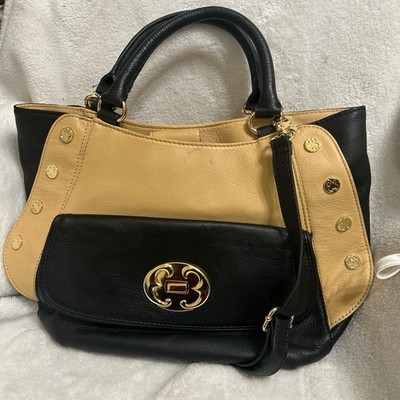 Absolutely Gorgeous Large Emma Fox Genuine Leather Handbag Shoulder Bag Purse 