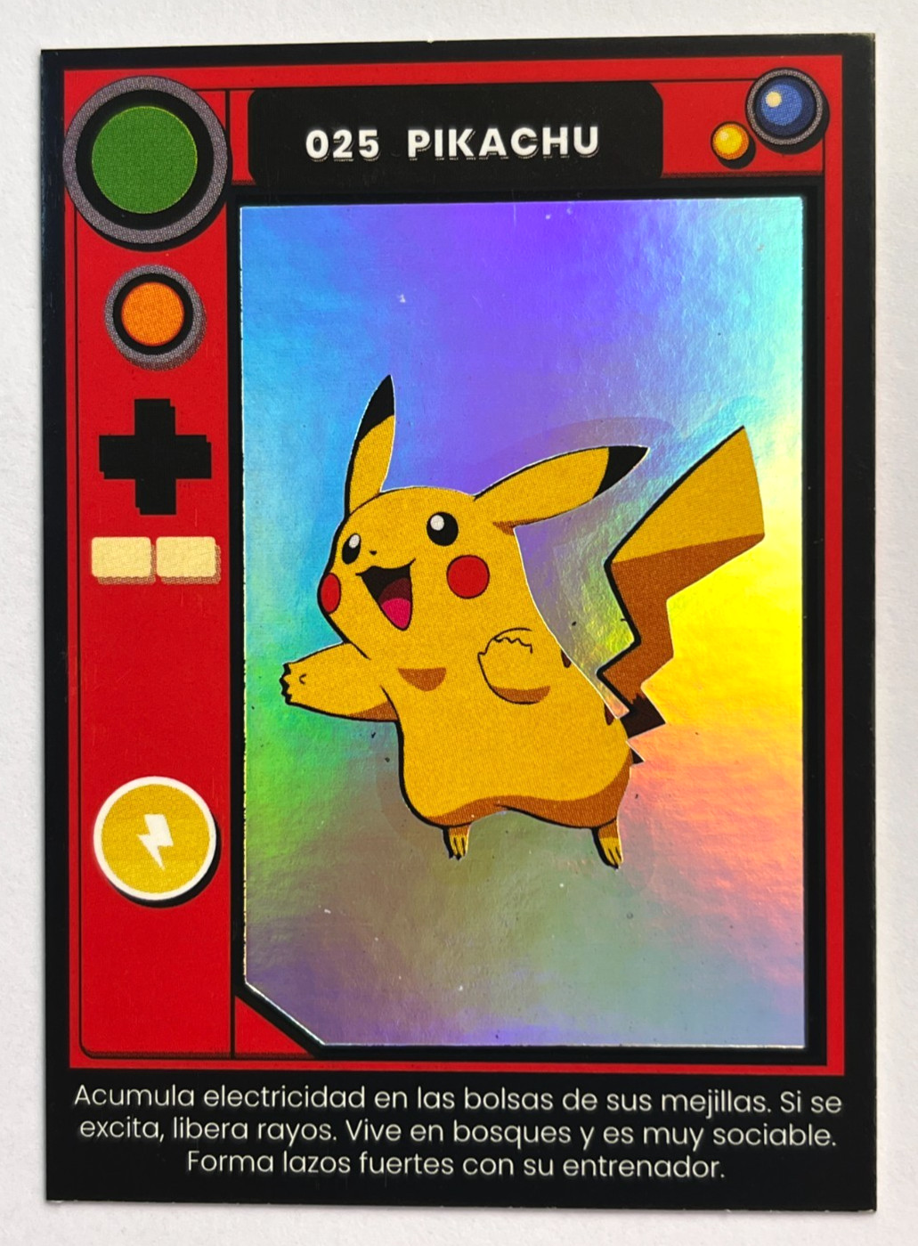 2025 POKEMON POKEDEX FH 3 Kanto Card #025 PIKACHU Peru Foil