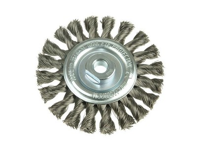 Lessmann - Brosse roue à nœuds 125mm