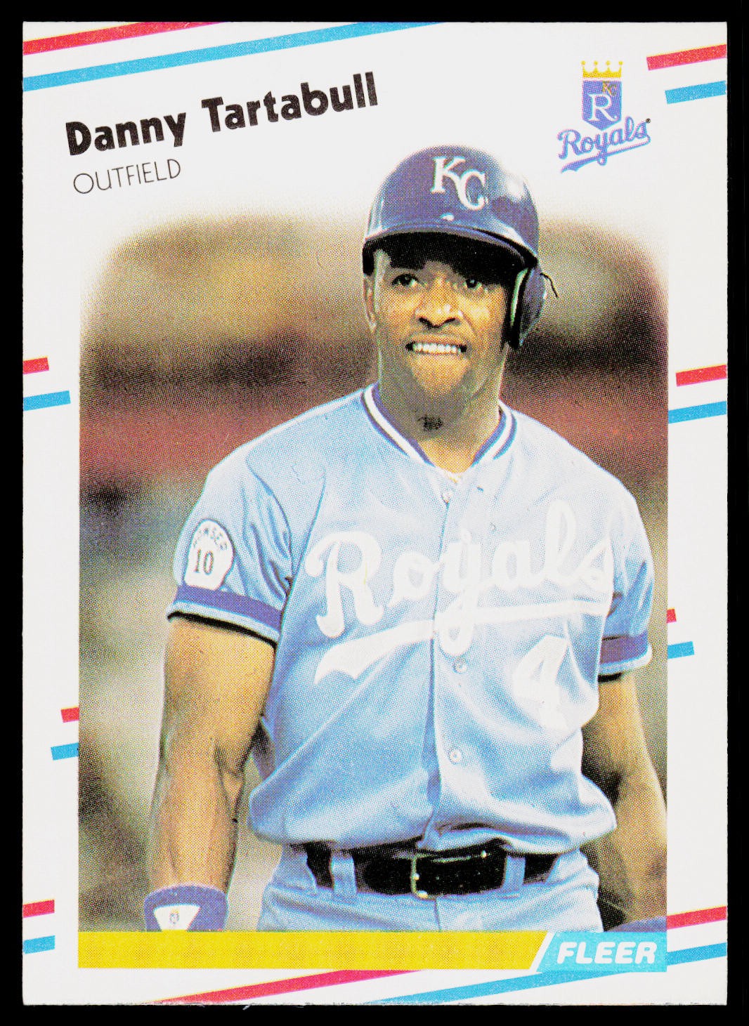 Danny Tartabull, 1988 Fleer, #271, Kansas City Royals,