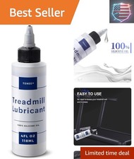 Treadmill Lubricant for Belt, 4oz Silicone Treadmill Belt Lubricant, 100 Tr...
