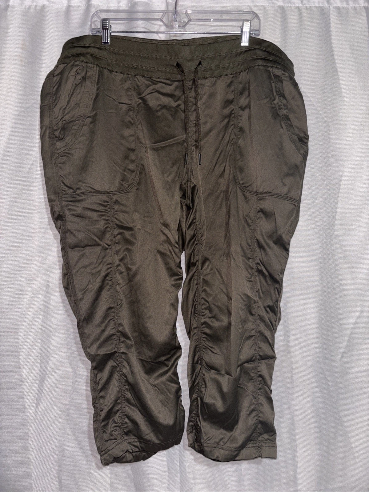 NWT The North Face Women's Aphrodite 2.0 Capris New Taupe Green Size 3XL Hiking