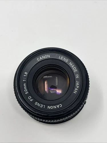 Canon lens FD 50mm 1:1.8