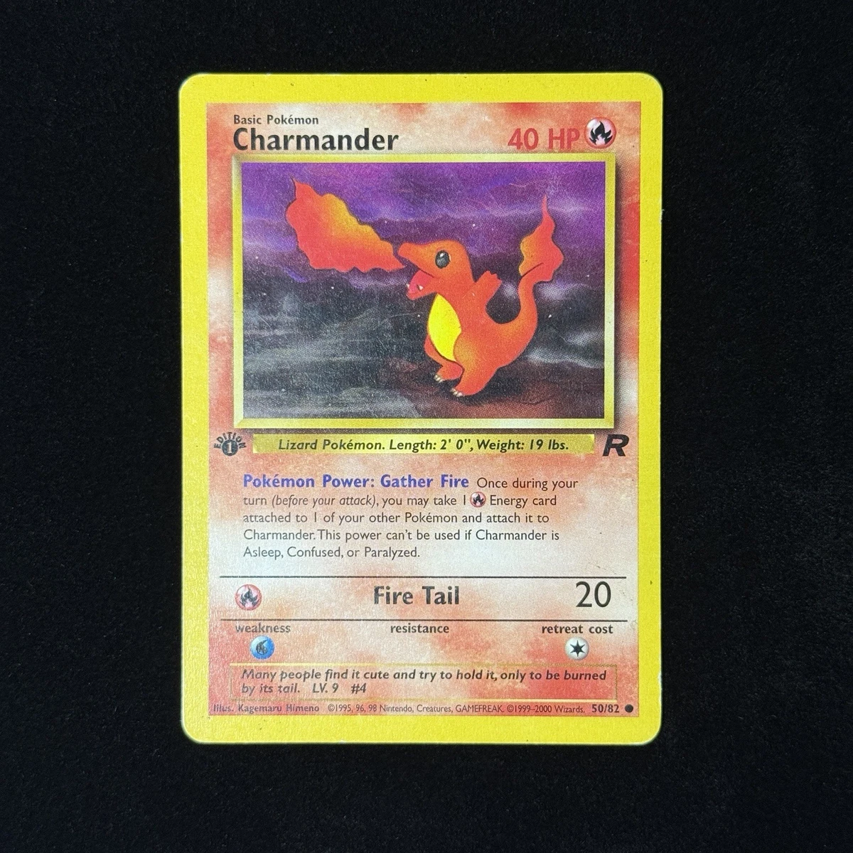 Charmander 50/82 Team Rocket for sale