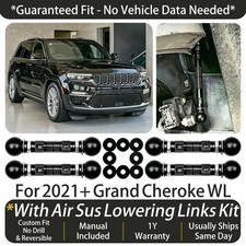 For 2021 Jeep Grand Cherokee Wl Air Ride Suspension Lowering Links Kit Rods For 2021 Jeep Grand Cherokee Wl Air Ride Suspension Lowering Links Kit Rods