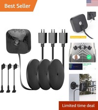 Safe Reliable 25ft Power Cables for Blink Outdoor Camera - 3 Pack, Waterproof