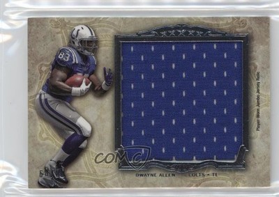 2012 Topps Five Star Jumbo Jersey Relics 68/89 Dwayne Allen Rookie RC 4f5