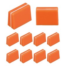 Universal Fader Knobs, Orange Mixer Fader Caps Plastic for DJ Console, 10Pcs