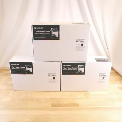 Lot of 3 Cartridge World MLT-D205L Black High Yield Toner For Samsung
