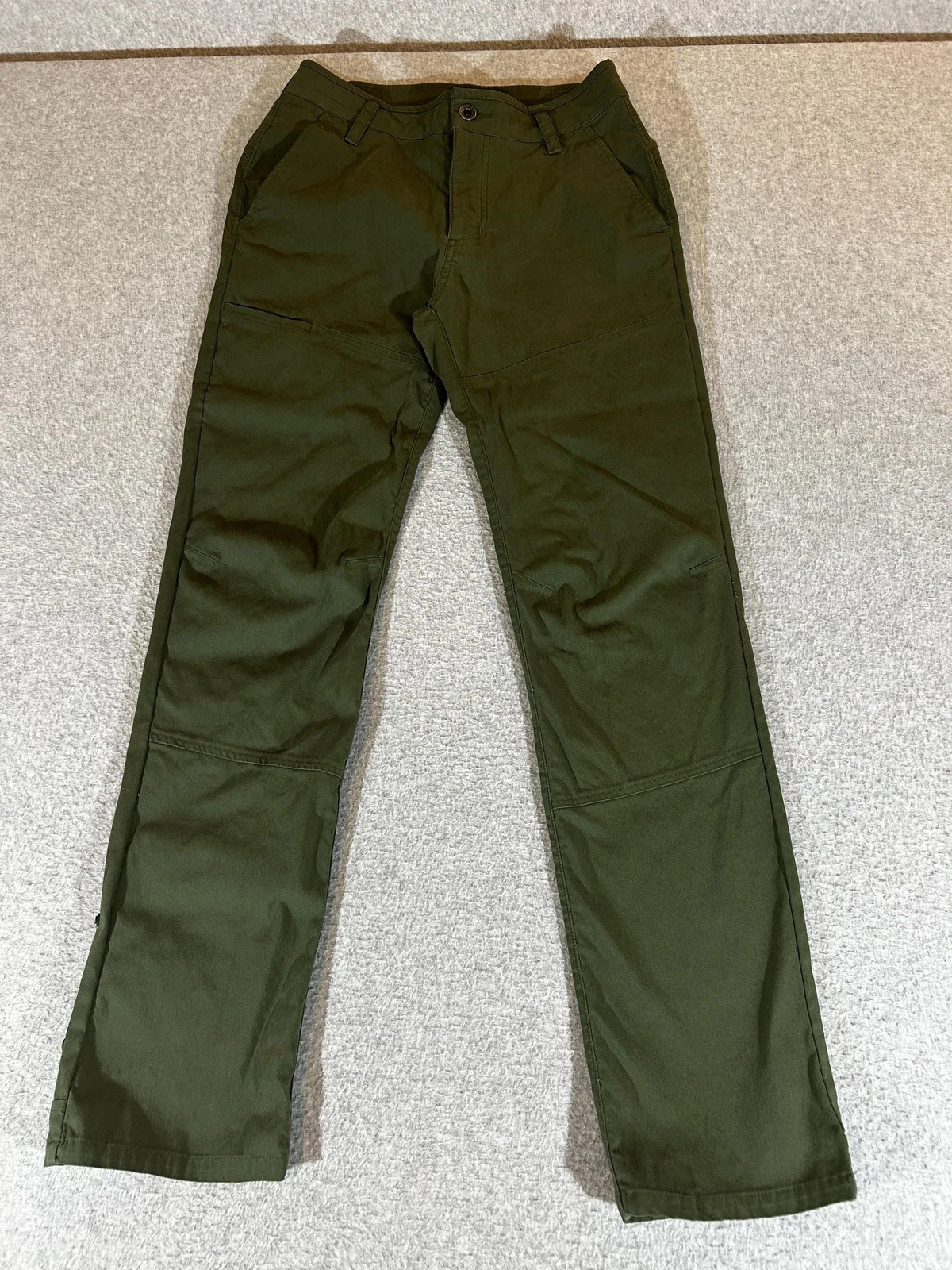 Mountain Hardwear Pants Mens 28x32 Green Slim AP Stretch Chino Outdoor Hiking