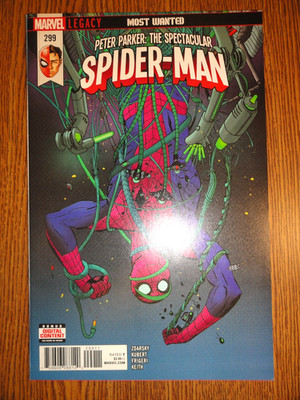 Peter Parker: Spektakulär Spider-Man #299 Martin Cover Zdarsky 1st Druck Marvel