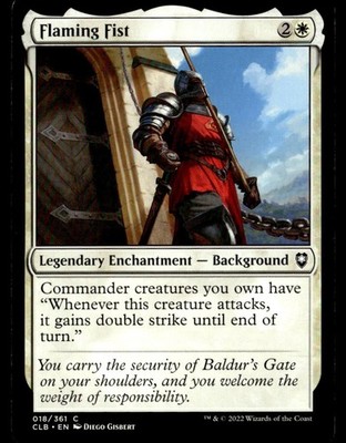 2022 Commander Legends: Battle for Baldur's Gate Flaming Fist