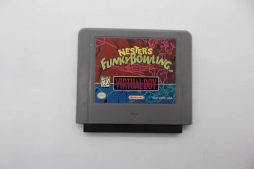 Nester's Funky Bowling Nintendo Virtual Boy Good Condition