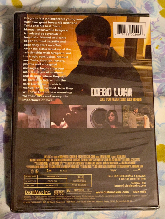 DVD The Night Buffalo BRAND NEW Diego Luna Liz Gallardo Gabriel