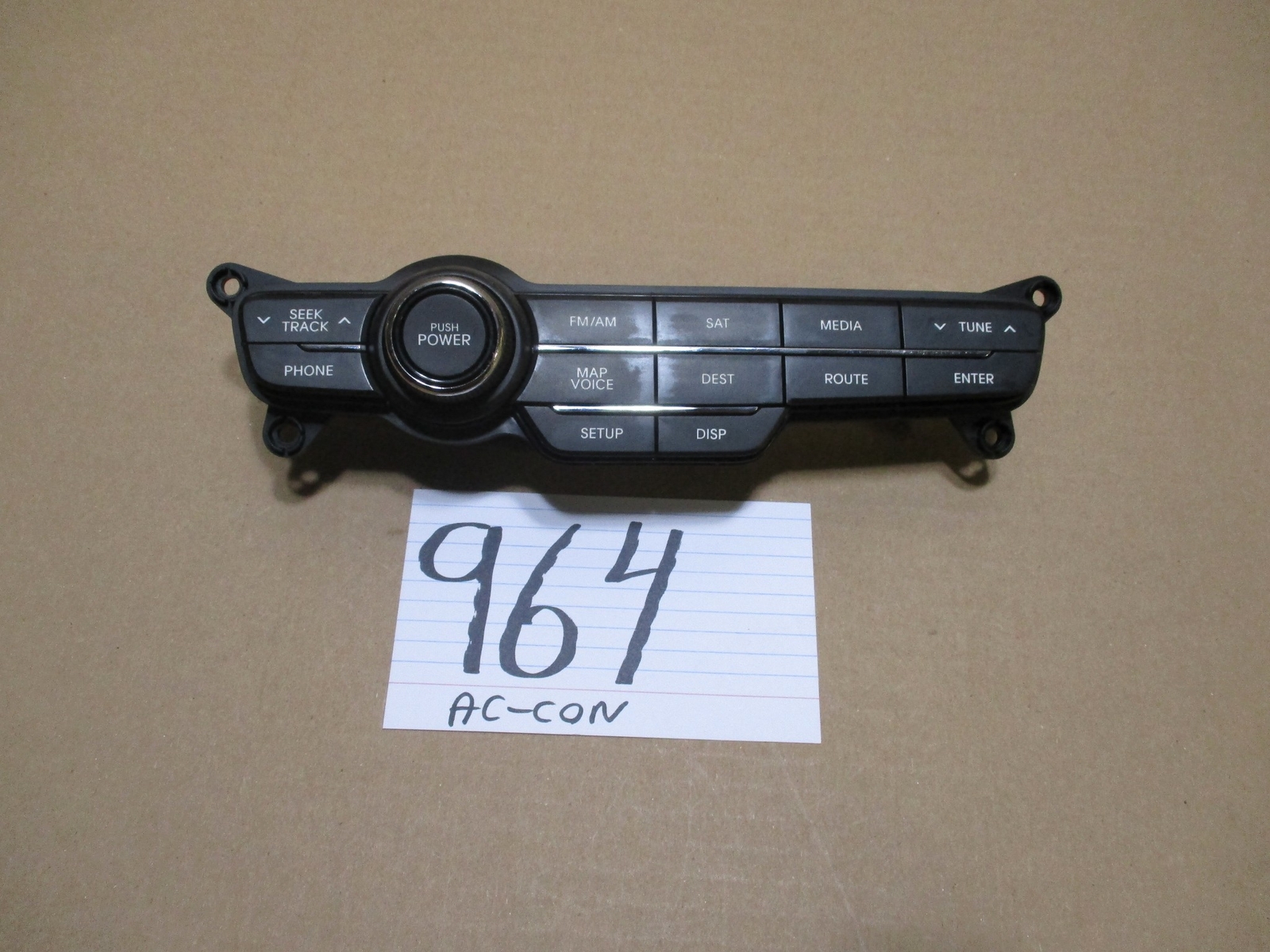 11 12 13 Kia Optima RADIO Control Panel Used Stock #964-AC