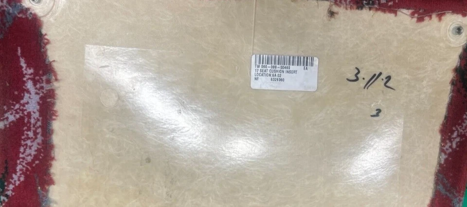 NUEVO COJÍN ASIENTO AUTOBÚS FLYER INSERTO 6329359 Foto 2 de 3