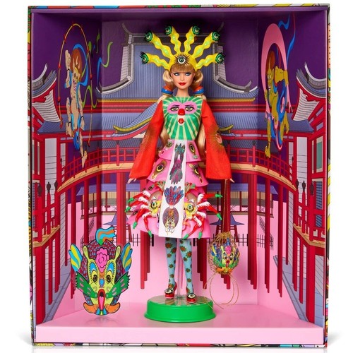 Barbie x Keiichi Tanaami Psychedelic Surrealis Künstlerpuppe - HYK48 *IN HAND* - Bild 1 von 21