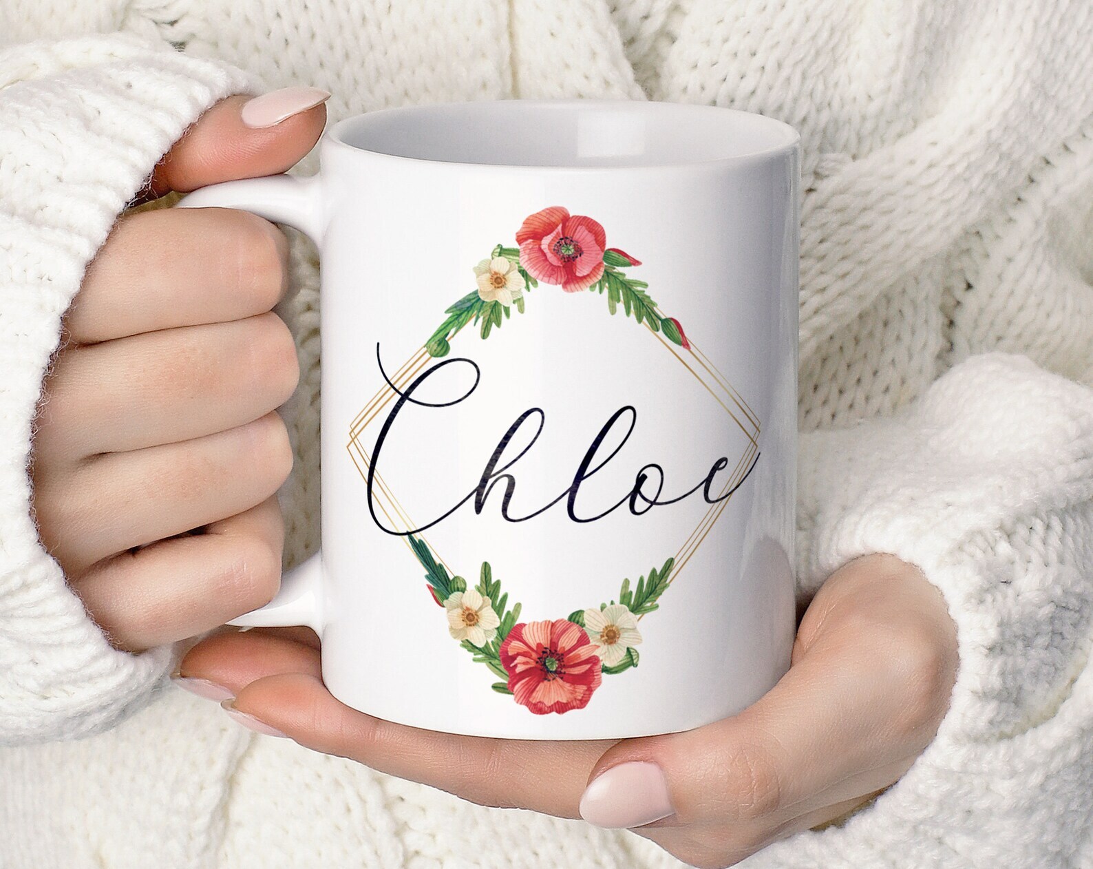 Personalised Mug Custom Mug Gift Handmade Mug Coffee Lover Gift Office Gift