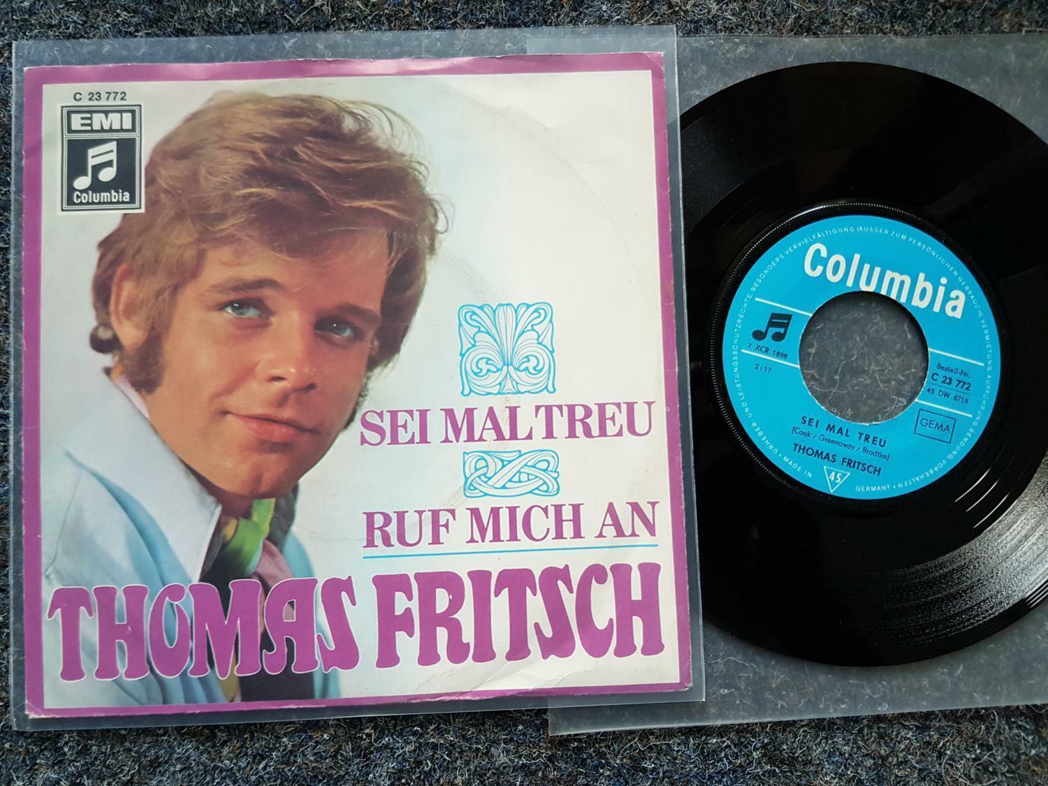 7"" Single Vinyl Thomas Fritsch - Sei mal treu