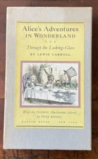 VTG 1946 ALICE'S ADVENTURES IN WONDERLAND & THROUGH THE LOOKING GLASS Book Set