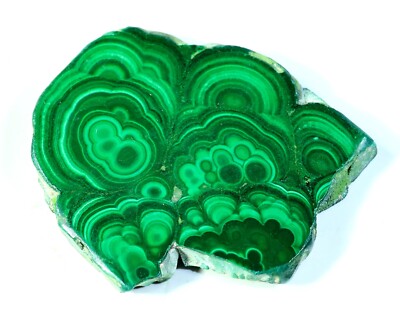 214 CT NATURAL FLOWER PLUME MALACHITE POLISH SLAB TILE UNTREATED GEMSTONE MJ-352