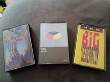 Yes 3 Cassette Lot: 90125, Union, Big Generator
