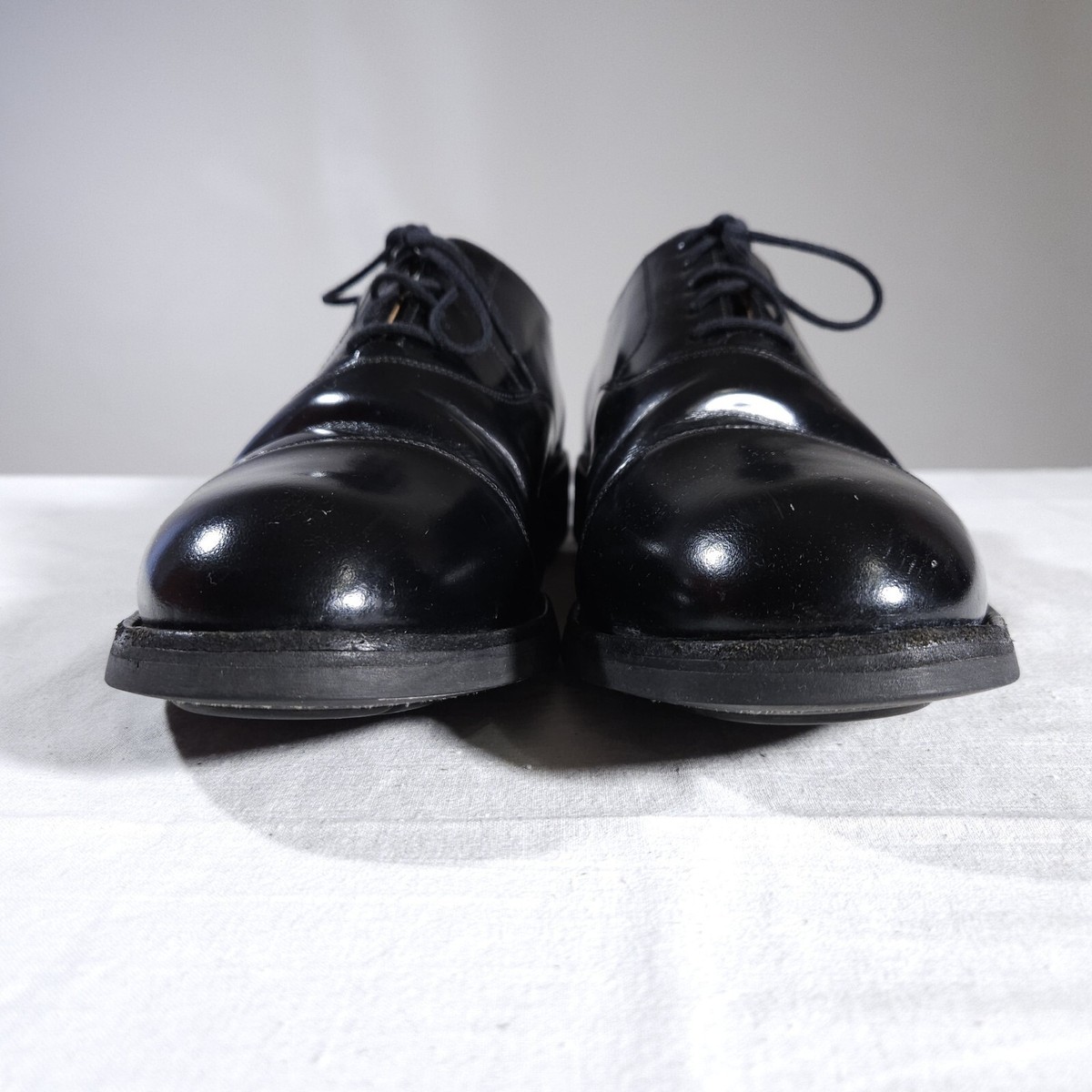 英国高級★Made in England■ BARKER/UK8（26.5㎝） Barker Oxford Shoes Leather made in England size UK 9 US 10