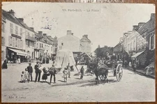ANTIQUE POSTCARD. PORT-BAIL LA PLACE (CPA 4)