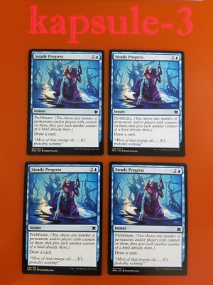 4x Steady Progress | Modern Masters 2015 | MTG Magic Cards