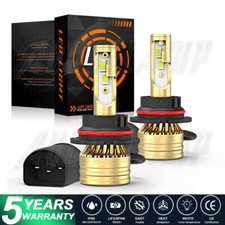 LED Headlight Kit 9007 HB5 6000K White Hi/Low Bulbs for FORD Mustang 1990-2004