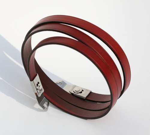 SHOULDER NECK STRAP FOR ROLLEIFLEX 3.5 Automat 1, 2, X, MX), 2.8A,B Red - Picture 2 of 7