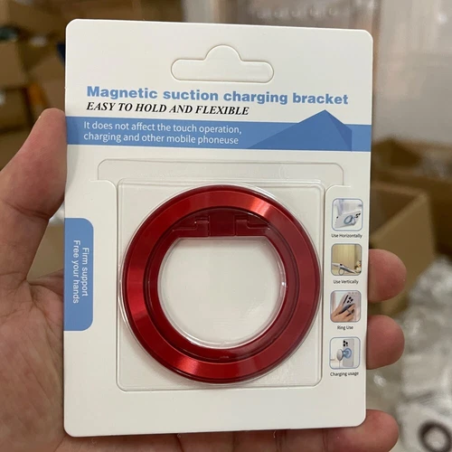 Durable Magnetic Phone Ring Holder for Mag safe, Magnetic Cell Phone Grip Stand
