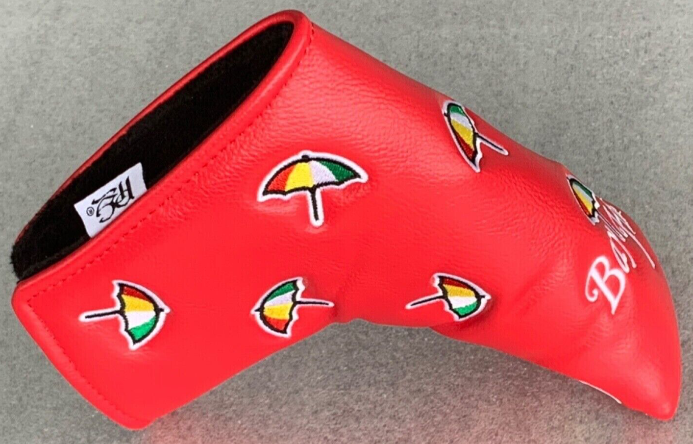 ARNOLD PALMER BAY HILL DANCING UMBRELLAS RED GOLF BLADE PUTTER COVER C40 eBay