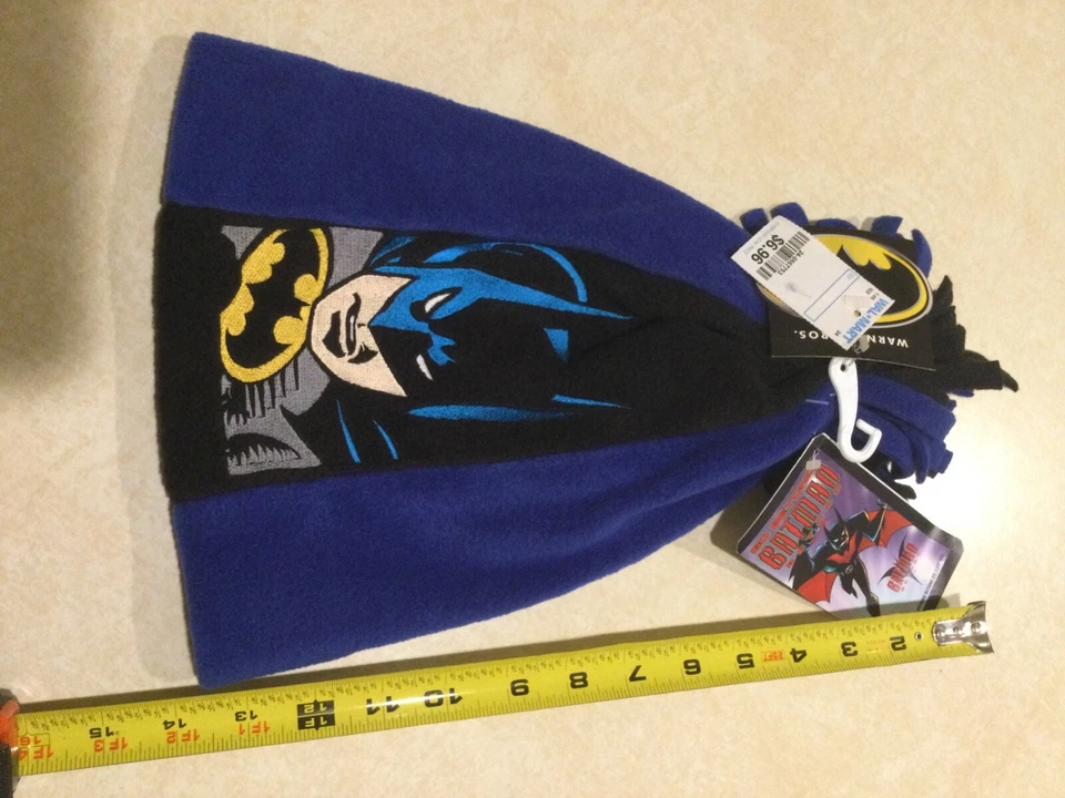 Vintage  Batman Ski Beanie, beautifully  Embroidered, N.O.S. With TAGS. - Image 3 of 4