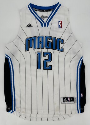 Dwight Howard Jersey Youth Large Orlando Magic #12 Adidas White