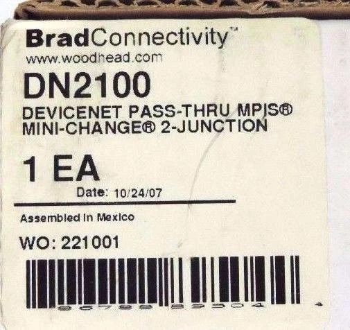 NIB BRAD HARRISON MPIS MULTI PORT INTERCONNECT SYSTEM CAT NO. DN2100 7A MAX  - Image 4 of 4