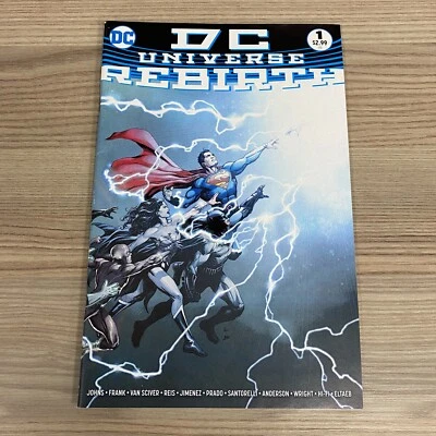 Dc Universe Rebirth Question 1 Bd Livre Justice League Superman Batman The - Photo 1/2