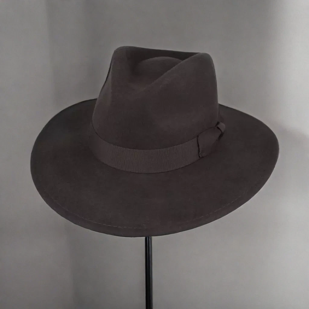 New Style Wide Brim Wool Crushable Fedora Hat - Men and Women