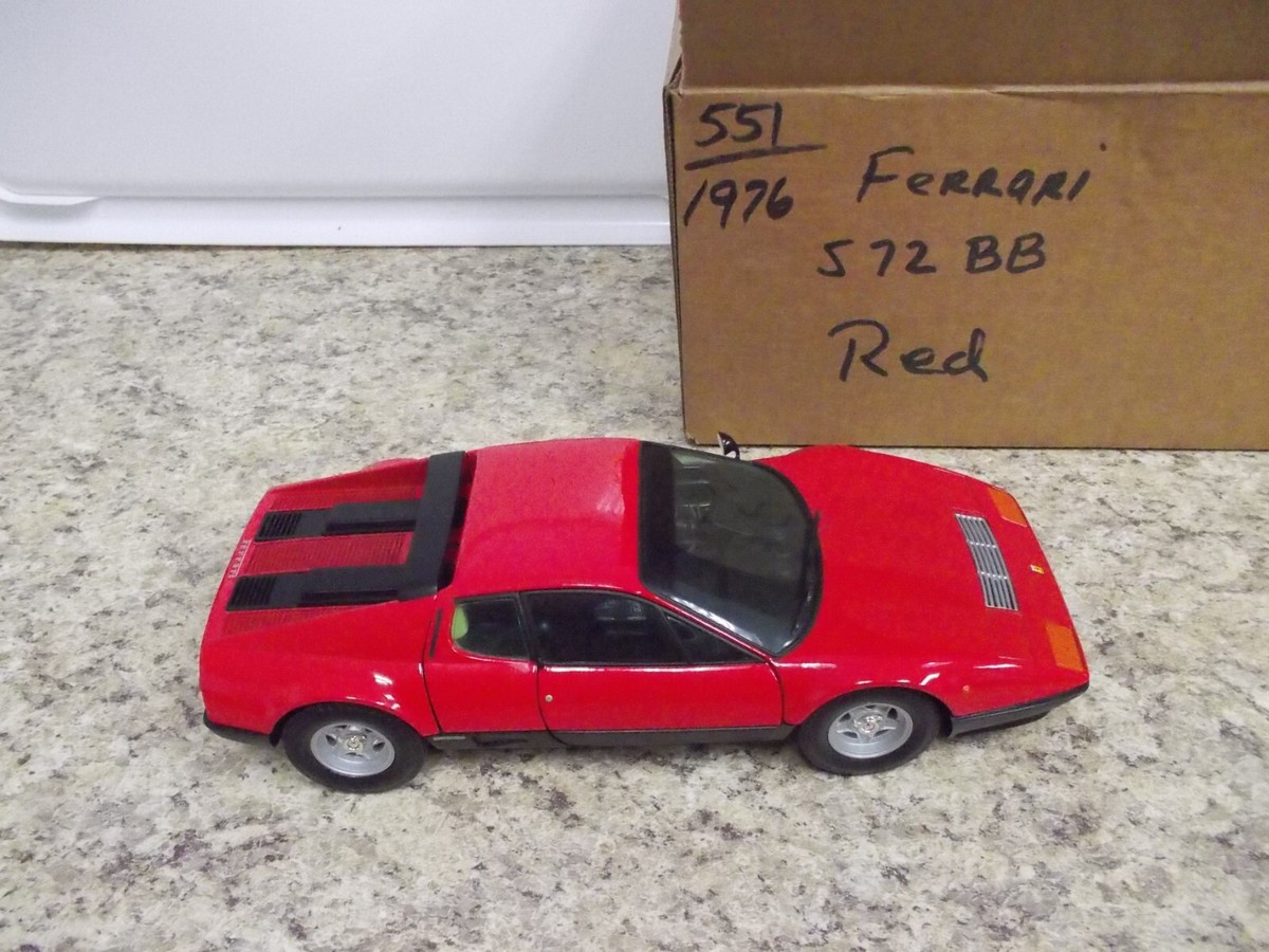 Ferrari 512BB 512 BB Red 1976 Sports Car 1/18 Chrono collectible