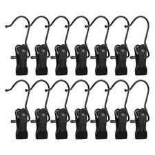 30 Pack Boot Hanger for Closet, Laundry Hooks with Clips, Boot Holder, Hangin...