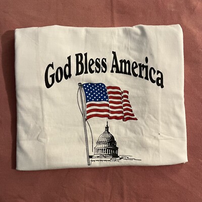 Vintage “god Bless America” Tee Ebay 