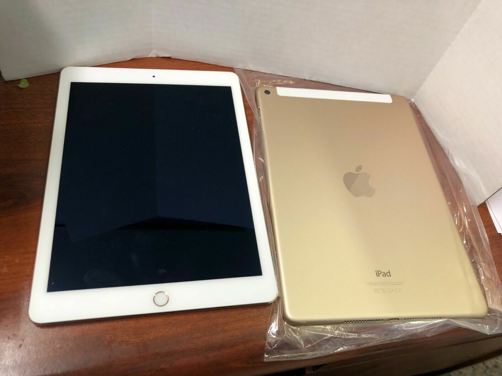 Apple iPad Air 2 A1567 (WiFi + Cellular Unlocked) 128GB Gold (Excellent)  865264630918